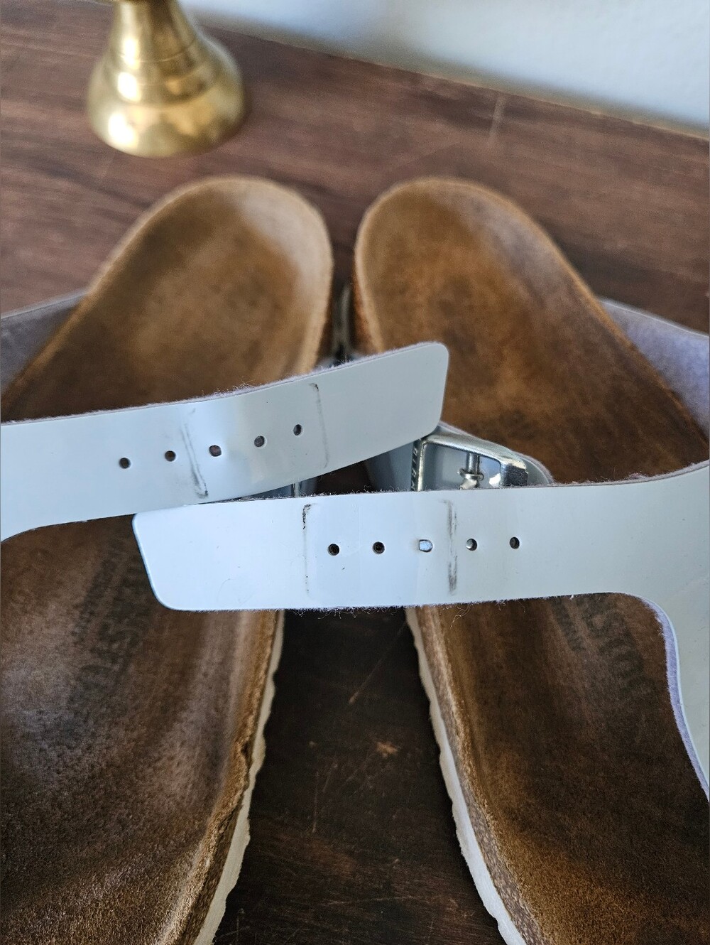 BIRKENSTOCK Gizeh Thong Sandals Dove Blue Color Size 37. - Picture 7 of 13